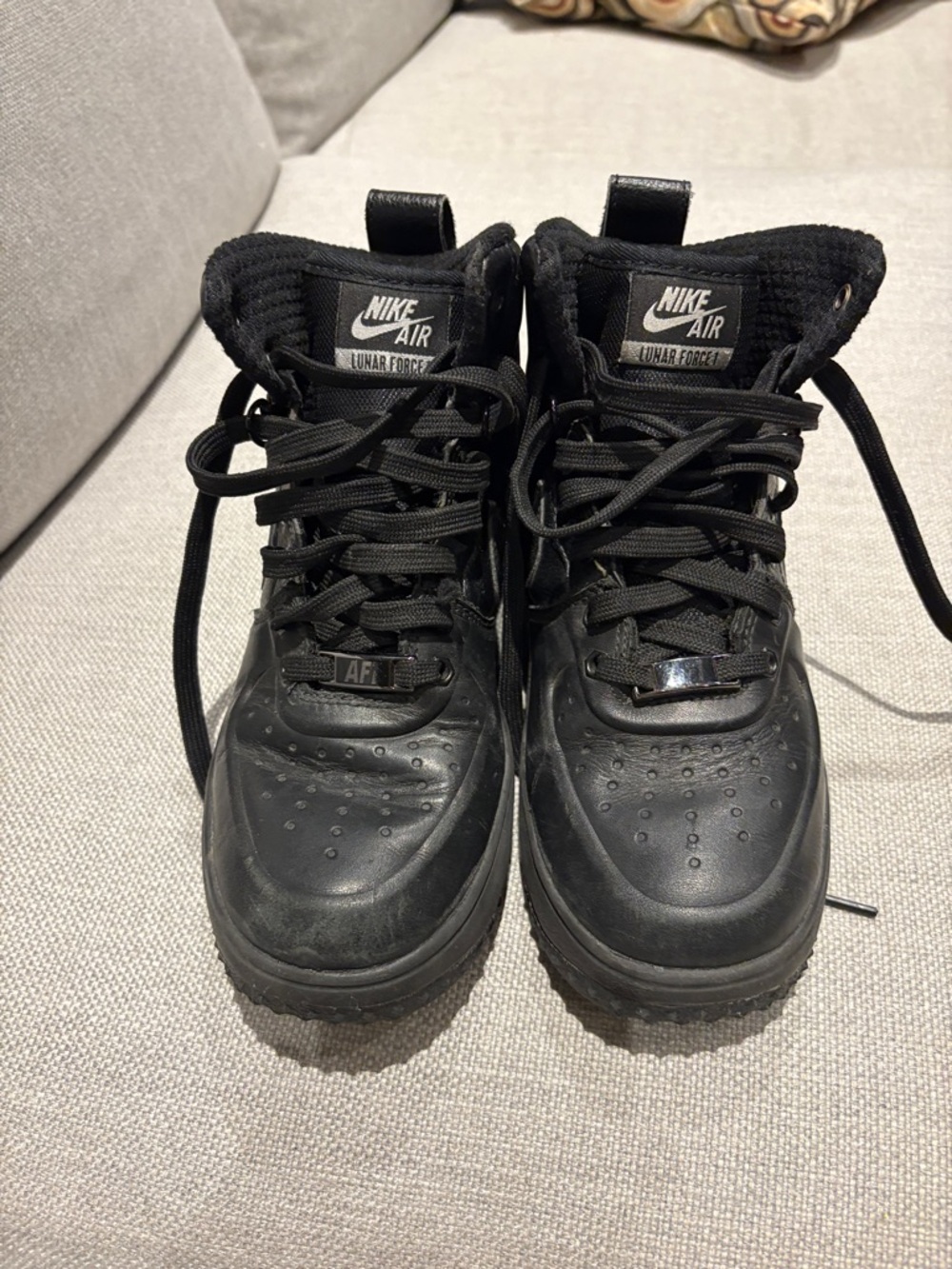 Nike Black High-Top Sneakers